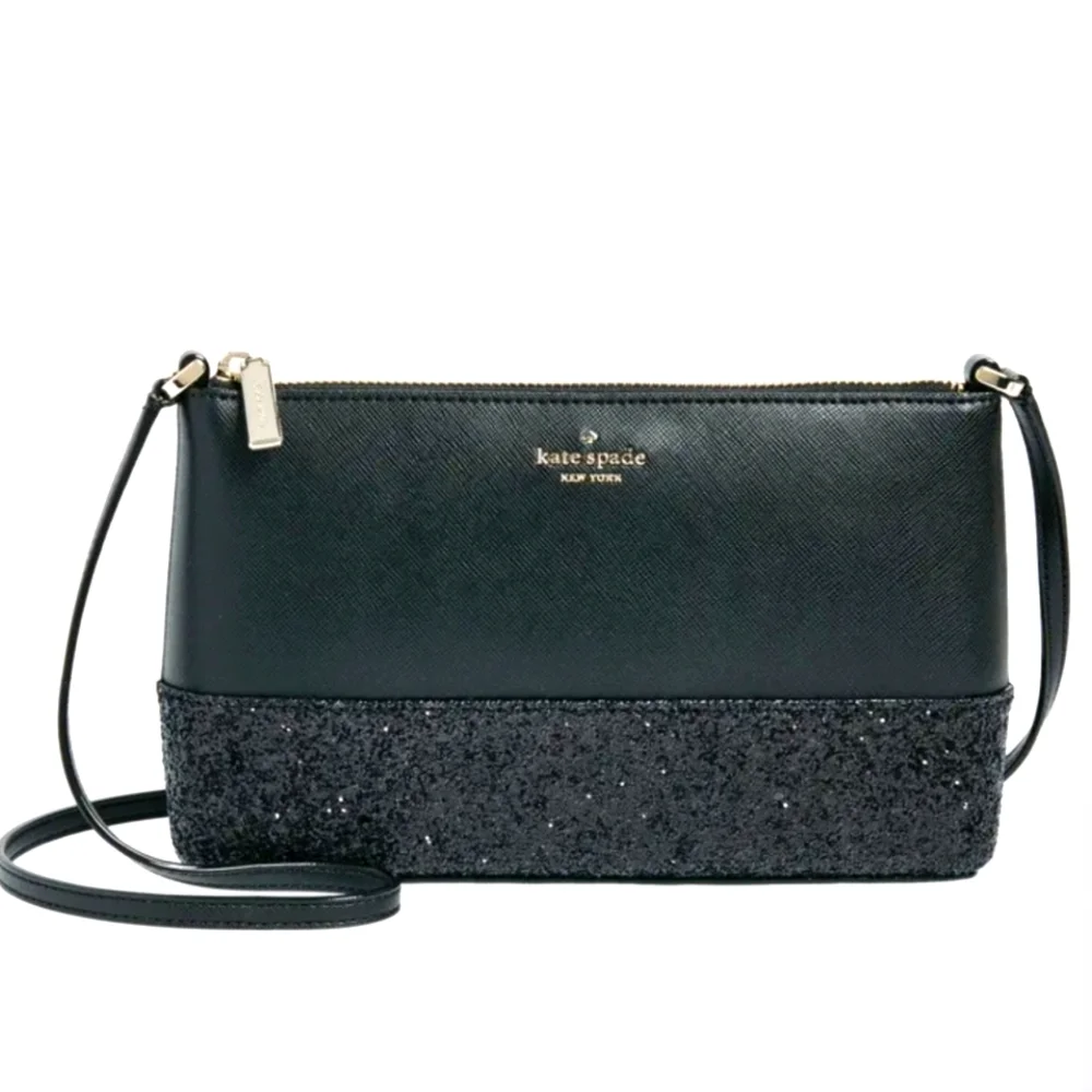 Kate Spade ♠️ Glitter Flash Crossbody Bag NWT